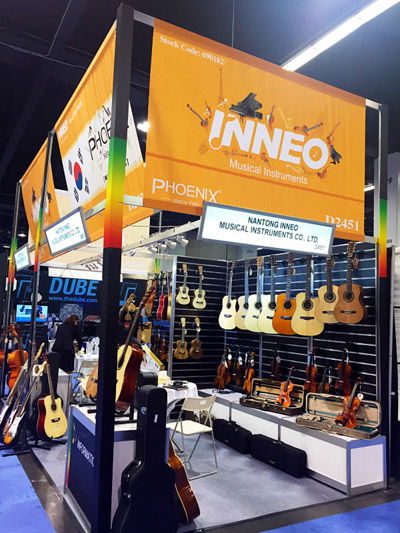中國智造閃耀國際舞臺 Phoenix品牌亮相2016 NAMM樂器展，展現專業設計實力